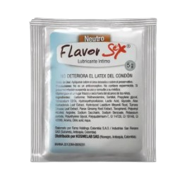 Flavor Sex Neutro Común de 5ml Lubricante Neutro
