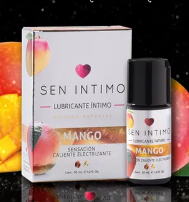 Lubricante Mango Electrizante Caliente de 30ml  Sen Intimo