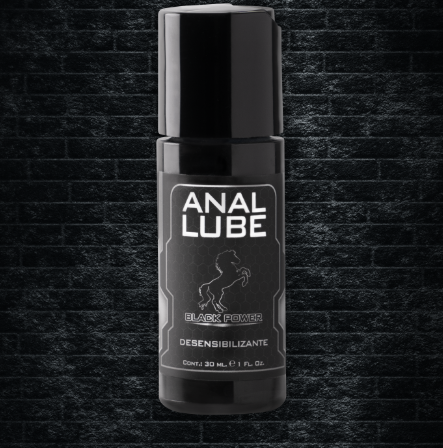 Lubricante Desensibilizante Anal Black Power de 30ml