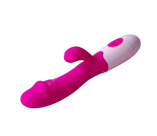 💋 Poseidón – Vibrador Dual Punto G y Clítoris | 30 Modos de Vibración | Silicona Médica | 2 Pilas AAA
