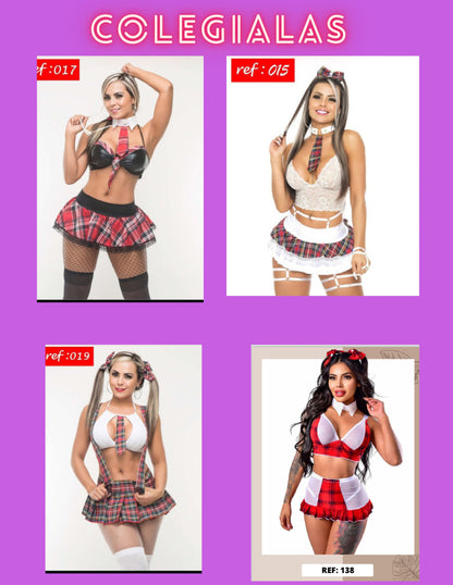 Schoolgirl - 16 styles - lingerie and costumes - costumes