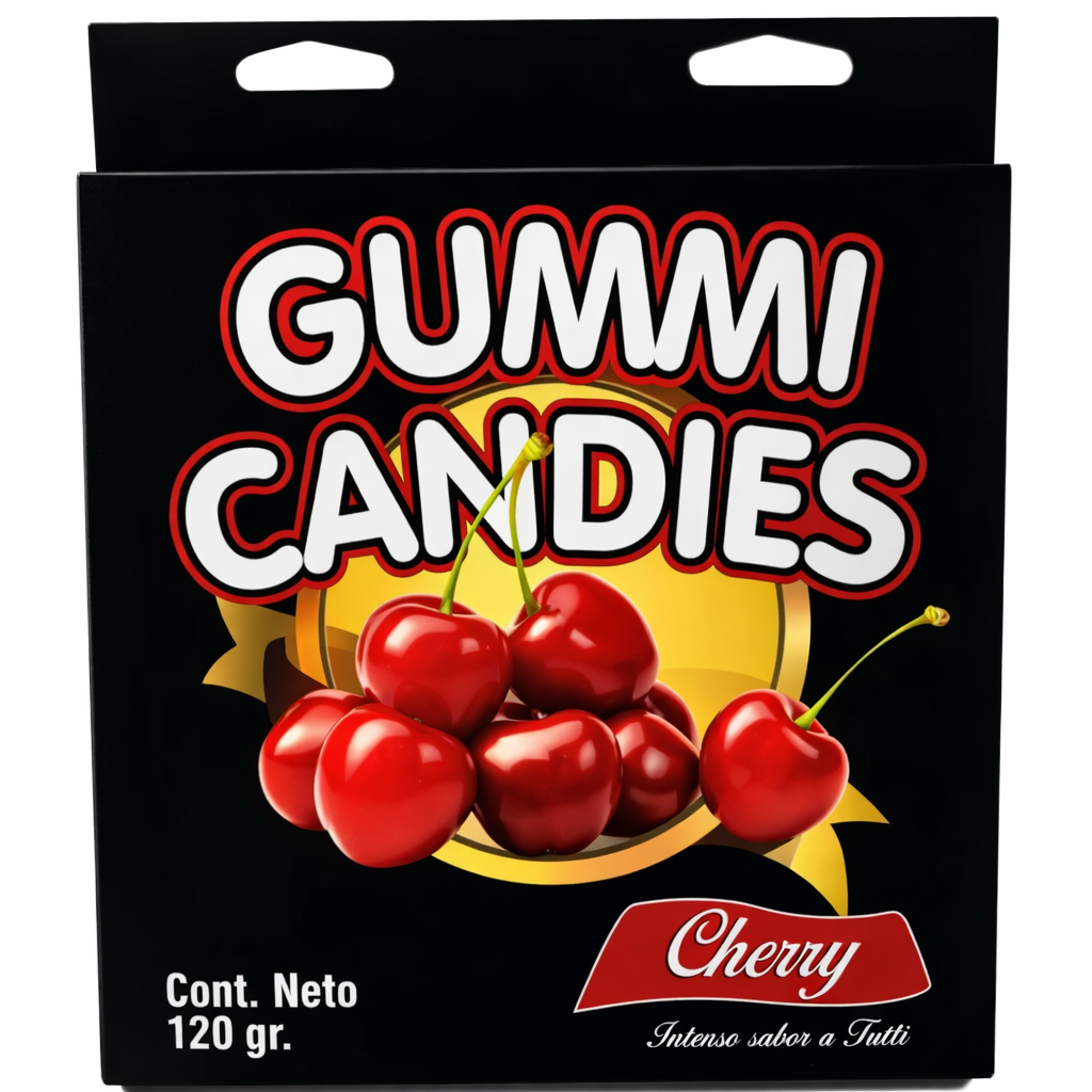 🍒🔥 Lencería Comestible – Gummie Candies Cereza 120g 🍒🔥 Edible Lingerie – Gummie Cherry Candies 120g