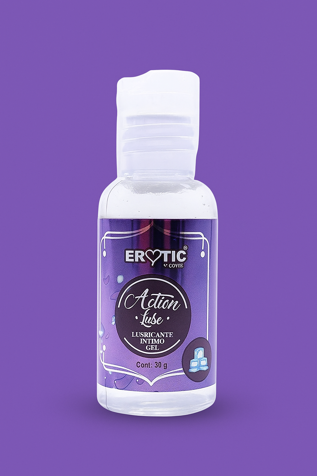 Lubricante Neutro Gel Erotic Action Lube de 30ml