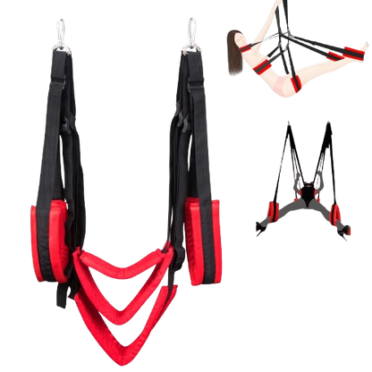 💋 Columpio de Poses Sexuales | Soportes Ajustables | Ideal para Parejas 💋 Sex Position Swing | Adjustable Body Supports | Perfect for Couples