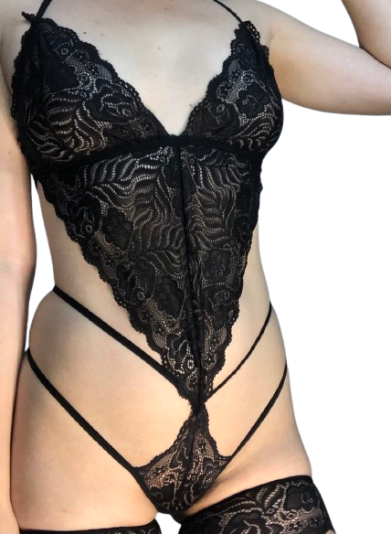 Cono Cono Negro Lenceria Femenina