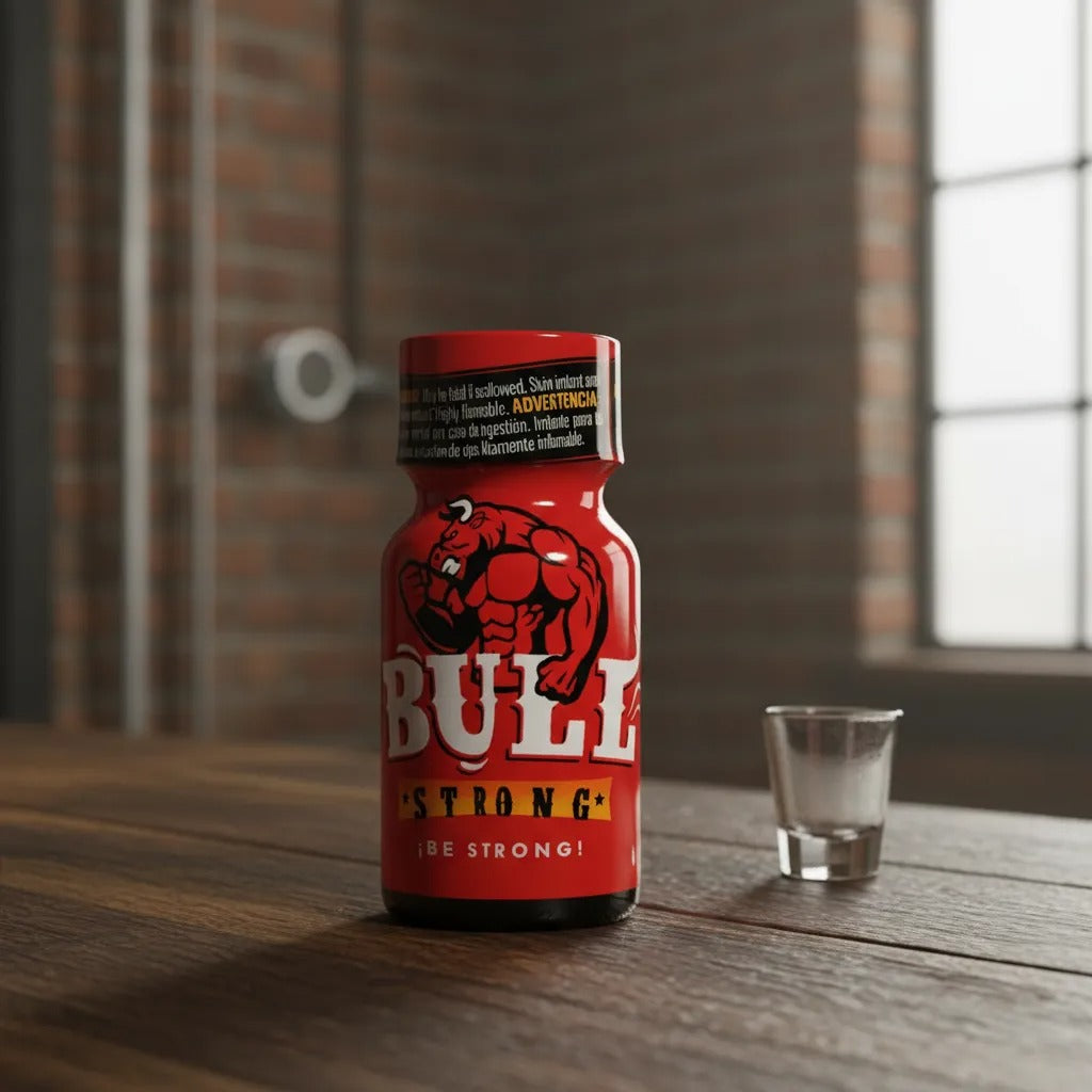 💨 Popper Fermin Bull Strong | Botella Roja Original 💨 Fermin Bull Strong – Estimulante Aromático | Frasco Individual