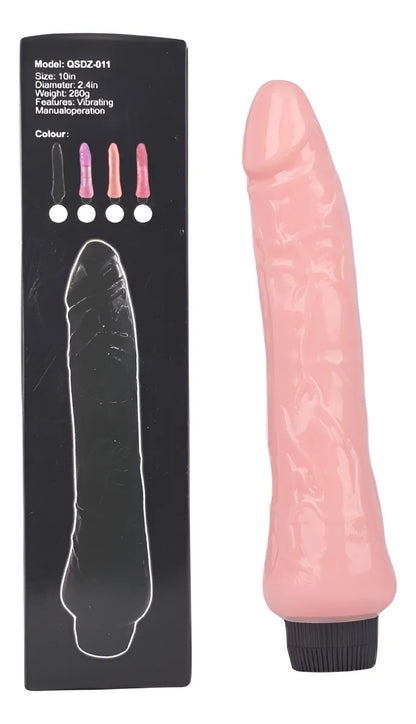 💋 Sweet Dildo – Realistic Silicone &amp; PVC Vibrator | 19.5 cm x 5 cm | 1 Vibration Mode | Multiple Colors 💋 Sweet Dildo – Realistic Silicone &amp; PVC Vibrator | 19.5 cm x 5 cm | 1 Vibration Mode | Multiple Colors