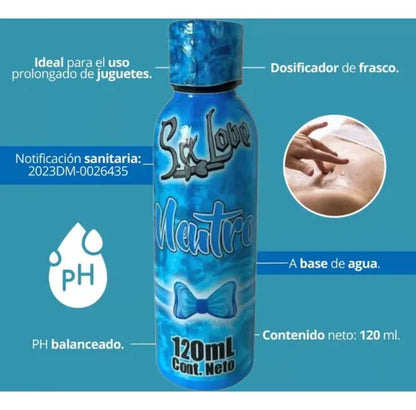 Lubricante Neutro Sex Love de 120ml