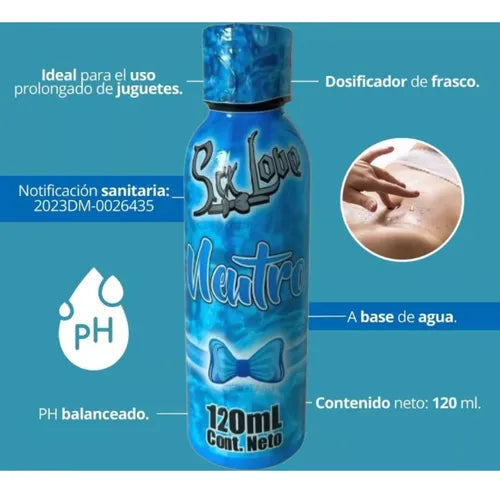 Lubricante Neutro Sex Love de 120ml