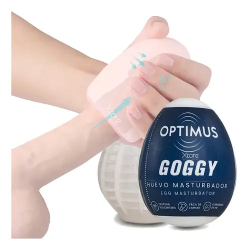 🔥 Huevo Masturbador Goggy | Material Ultra Estirable y Suave 🔥 Goggy Egg Masturbator | Ultra Stretchy & Soft Material