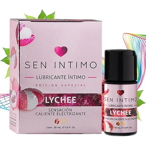 Sen Intimo Lychee de 30m Lubricante Electrizante Caliente