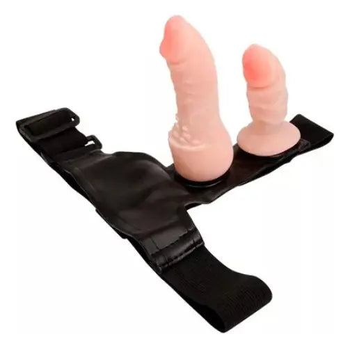 Arnés Doble Ultra Female Silicona – Conexión Total y Placer Compartido | Cinturón con dildo doble | Lesbiana Lesbico