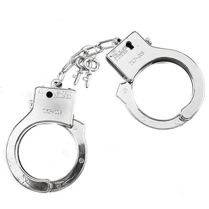 💋 Esposas Metálicas Eróticas – Dominación y Placer con Estilo | Con Llaves Incluidas | Ajustables y Seguras 💋 Metal Erotic Handcuffs – Dominance & Pleasure in Style | Includes Keys | Adjustable & Secure