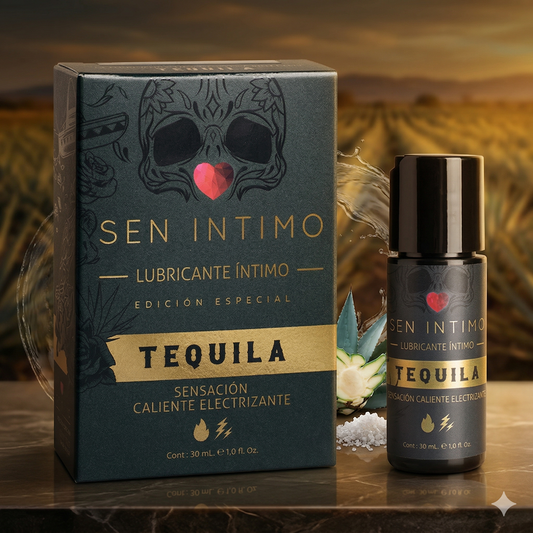 Lubricante Tequila Electrizante Caliente Sen Intimo de 30ml
