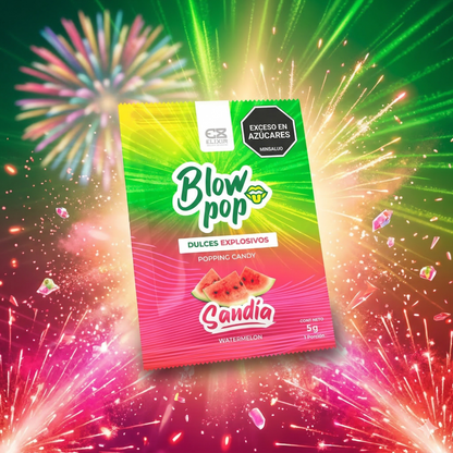 🍉 Blow Pop Watermelon Flavor 5g | Edible Popping Candy for Oral Sex | Explosive and Delicious 🍉 Blow Pop Watermelon Flavor 5g | Edible Popping Candy for Oral Sex | Sweet &amp; Explosive Fun