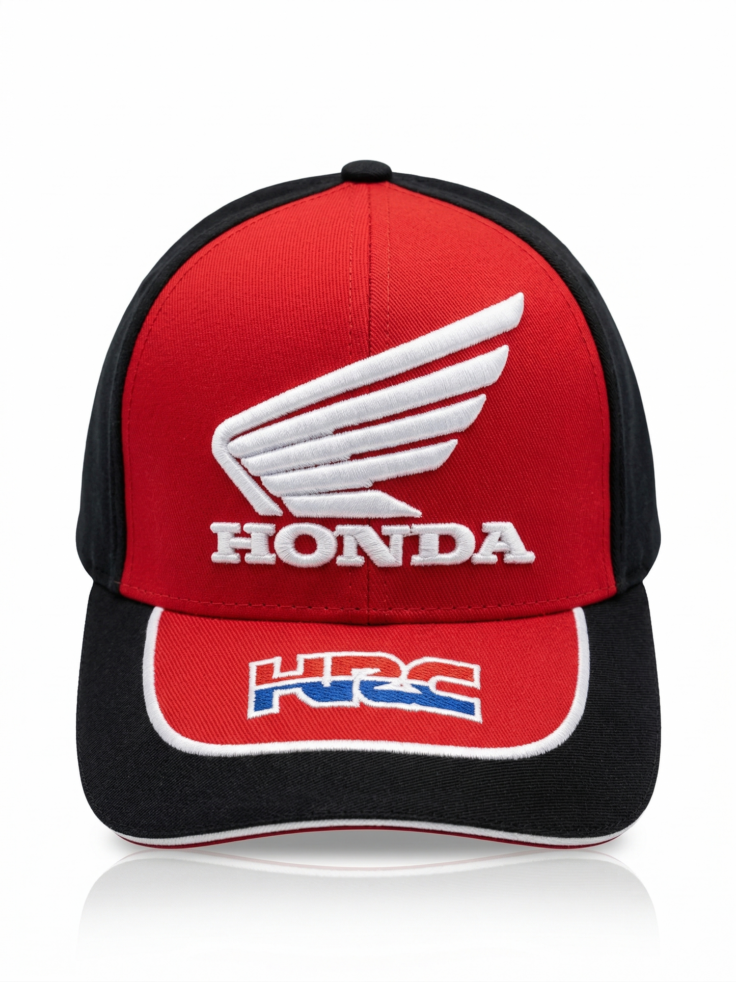 Gorra Premium Honda Racing Edition – Black & Red Intense – Ajustable y Alta Resistencia