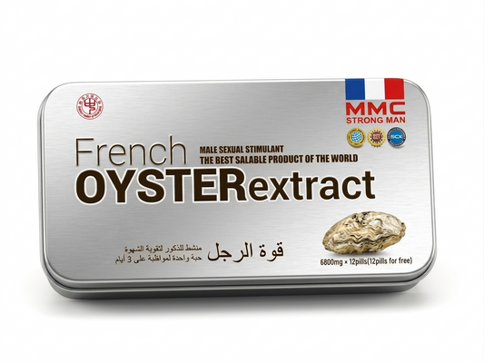 Potenciador Masculino French Oyster Extract MMC – Vitalidad y Rendimiento (12 Pastillas)
