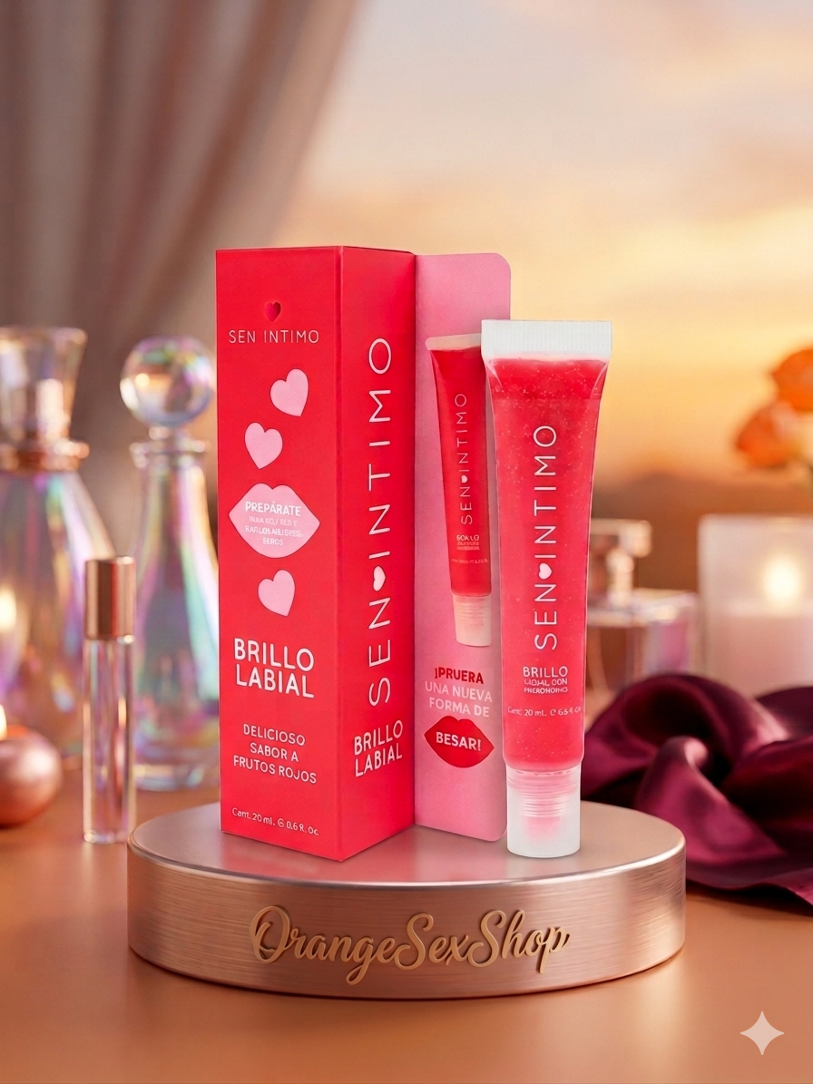 Brillo Labial Frutos Rojos 20ml Sen Intimo con Attract!