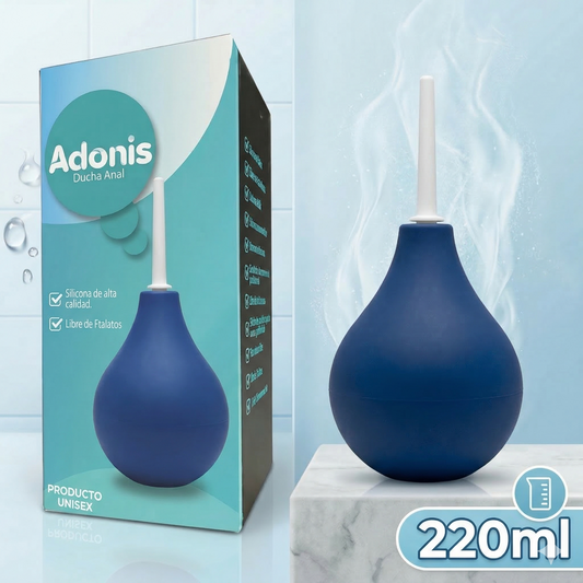 💧 Pera Enema 220 ml | Ducha Anal y Vaginal | Limpieza Íntima Suave y Eficaz 💧 Enema Bulb 220 ml | Anal & Vaginal Douche | Gentle Intimate Cleaning