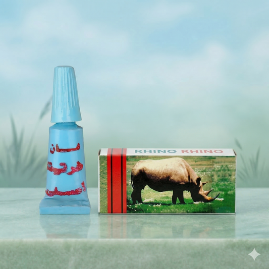 💪 Rino Crema Retardante Masculina 5g | Control, Confianza y Placer Duradero 💪 Rino Delay Cream for Men 5g | Control, Confidence & Lasting Pleasure