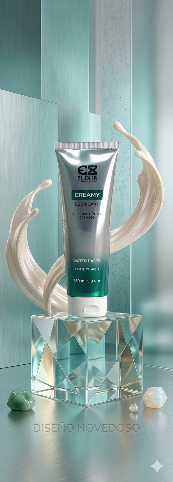 Lubricante Elixir Creamy Cremoso Eyaculación Masculino Semen Artificial Elixir 250 Ml