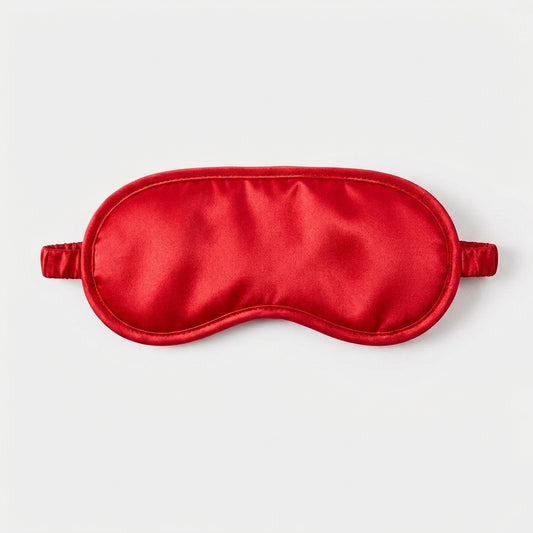Antifaz Negro Erótico – Misterio, Seducción y Placer Rojo | Cinta Suave y Ajustable | Ideal para Juegos en Pareja 💋 Black Erotic Blindfold – Mystery, Seduction & Pleasure | Soft Adjustable Strap | Perfect for Couple Play