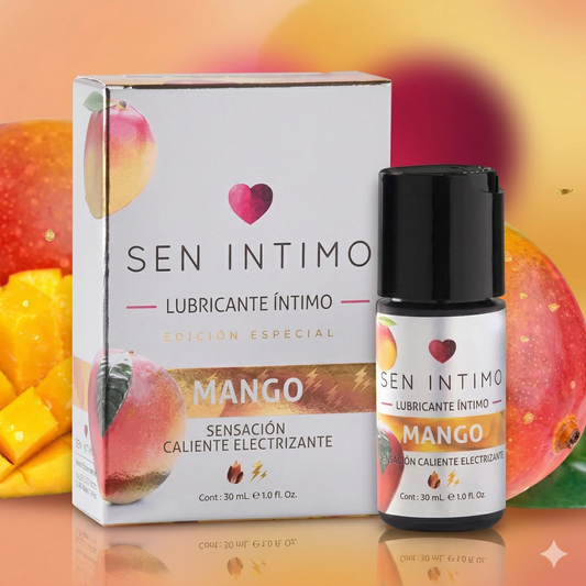 Lubricante Mango Electrizante Caliente de 30ml  Sen Intimo
