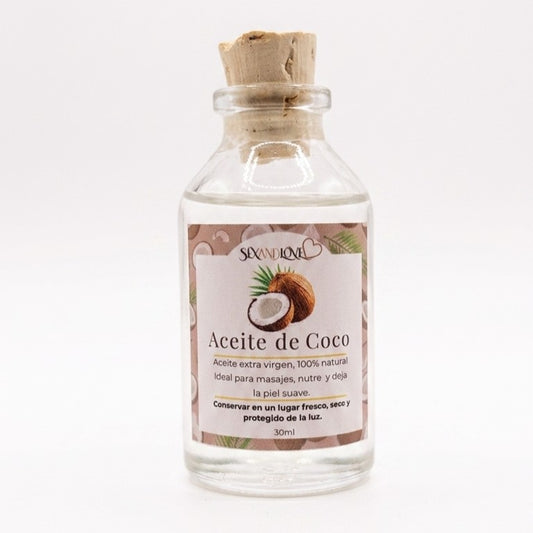 Aceite de Coco Natural para Masajes – 30 ml