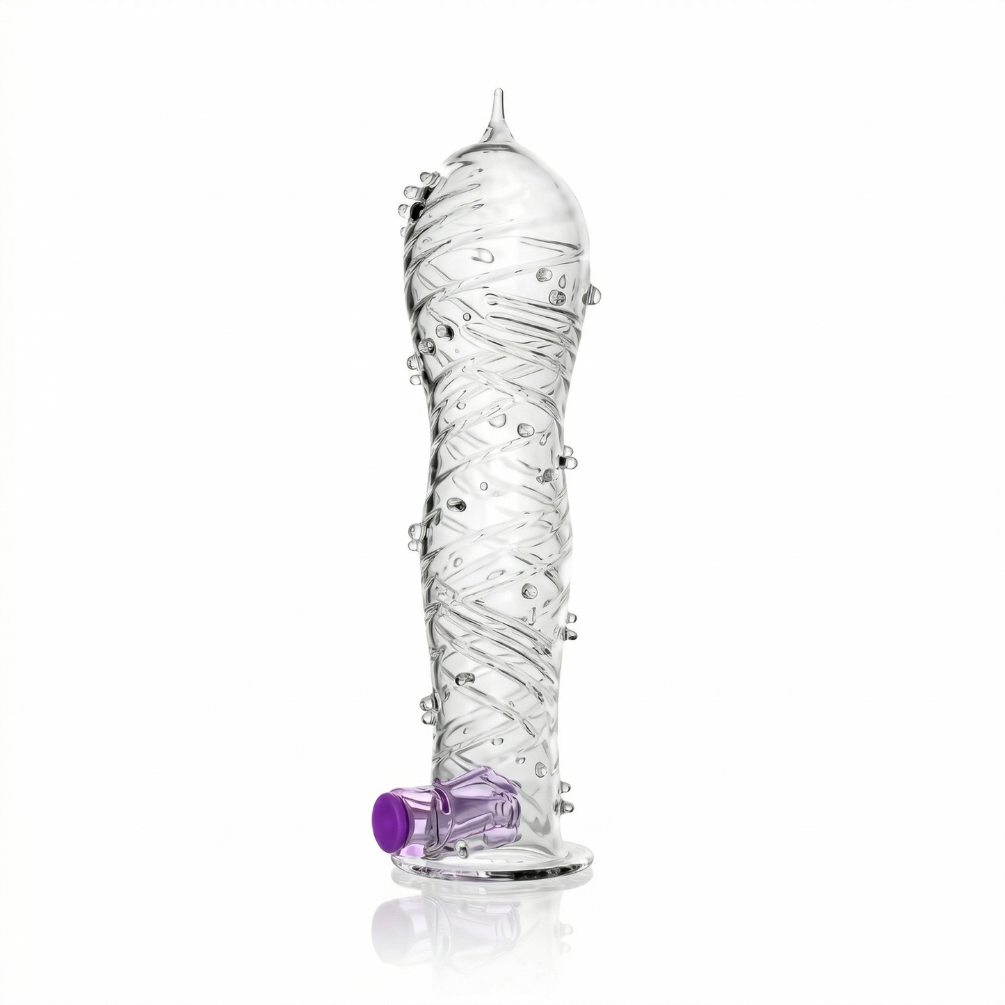 Funda XXOO con Vibración – Estimulación Clitorial o Prostática | Texturizada | Silicona TPR | 16.5 cm