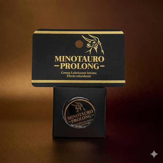 💪 Retardante Minotauro Prolong Crema 3g | Control, Placer y Resistencia Prolongada 💪 Minotauro Prolong Delay Cream 3g | Control, Pleasure & Long-Lasting Endurance