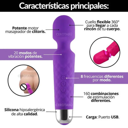 💋 Mississippi – Portable Vaginal &amp; Clitoral Vibrator | 8 Speeds | 20 Patterns | USB Rechargeable - 💋 Mississippi – Portable Vaginal &amp; Clitoral Vibrator | 8 Speeds | 20 Patterns | USB Rechargeable