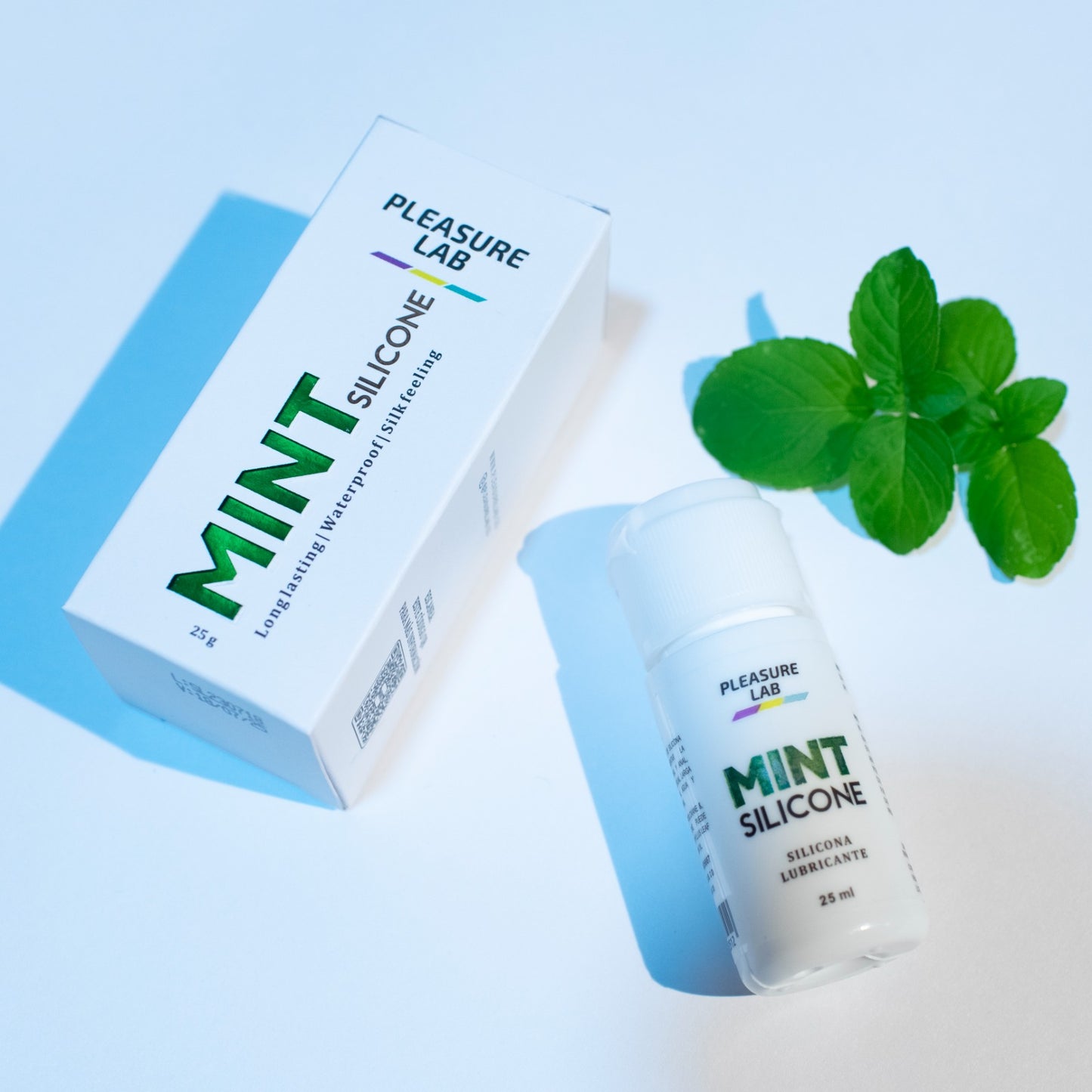 🍃Lubricante íntimo a base de Silicona Sabor a Menta 30ml Mint Silicone Pleasure Lab