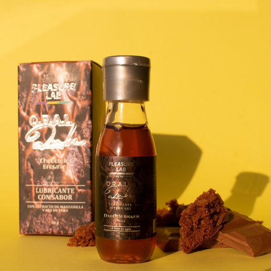 🍫 Lubricante íntimo Sabor Chocolate Brownie 30ml Pleasure Lab