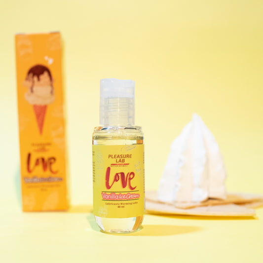 🍦 Lubricante Caliente sabor Vainilla Helado 40ml Vanilla Ice Cream Pleasure Lab