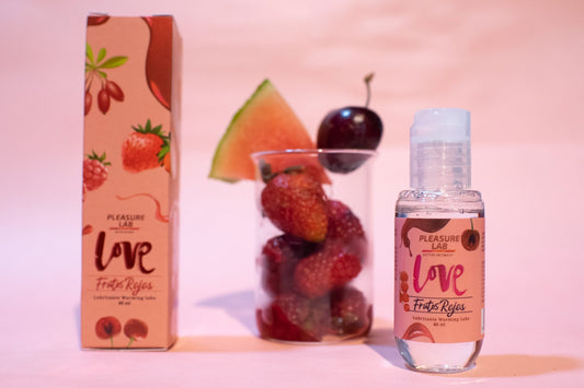 🍒 Lubricante Caliente sabor Frutos Rojos 30ml Pleasure Lab