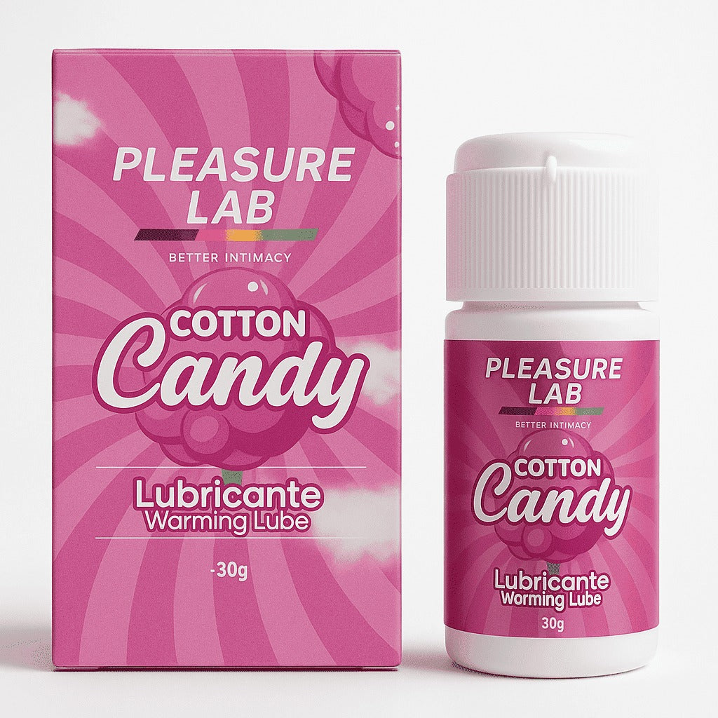 🍭 Lubricante Caliente Sabor a Algodón de Azúcar 30ml 🍭 Cotton Candy Pleasure Lab