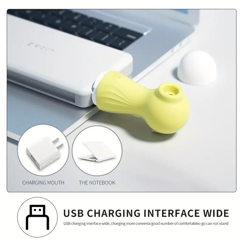 💋 Lisboa – Succionador de Clítoris | 10 Frecuencias | Recargable USB - 💋 Lisboa – Clitoral Sucker | 10 Frequencies | USB Rechargeable