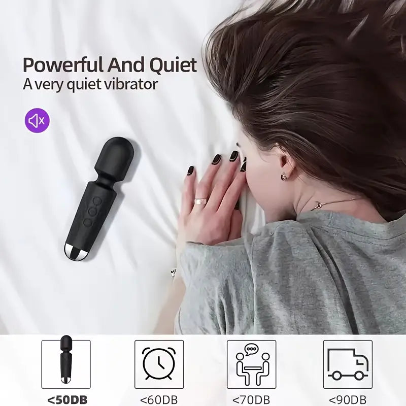 💋 Missisipi – Vibrador Vaginal y de Clítoris Portátil | 8 Velocidades | 20 Patrones | Recargable USB - 💋 Missisipi – Portable Vaginal & Clitoral Vibrator | 8 Speeds | 20 Patterns | USB Rechargeable