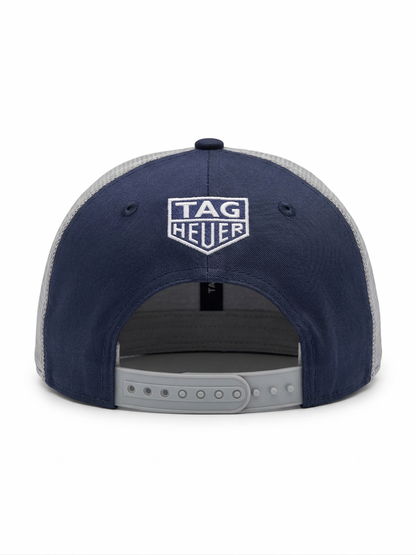 Gorra Oracle Red Bull Racing – Navy & Technical Grey – Edición Especial con Patrocinadores Oficiales