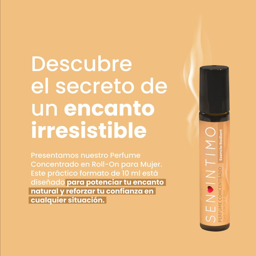Perfume para mujer esencia Radiant x 10ml Feromonas
