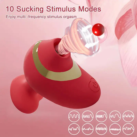 ✨ Succionador de Clítoris Seul – 10 Frecuencias – Recargable Magnético - ✨ Seul Clitoral Sucker – 10 Modes – Magnetic Rechargeable