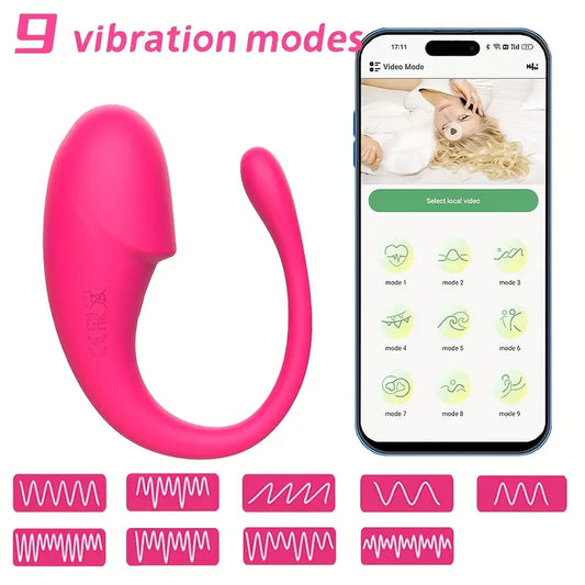 💜 Huevo Vibrador Komodo Bluetooth – Estimulador Punto G, Clítoris y Próstata💜 Komodo Bluetooth Egg Vibrator – G-Spot, Clitoral & Prostate Stimulator