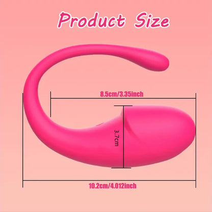 💜 Huevo Vibrador Komodo Bluetooth – Estimulador Punto G, Clítoris y Próstata💜 Komodo Bluetooth Egg Vibrator – G-Spot, Clitoral & Prostate Stimulator