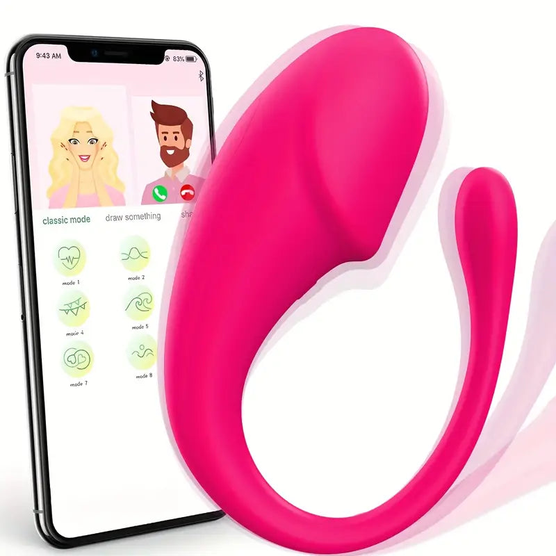 💜 Huevo Vibrador Komodo Bluetooth – Estimulador Punto G, Clítoris y Próstata💜 Komodo Bluetooth Egg Vibrator – G-Spot, Clitoral & Prostate Stimulator
