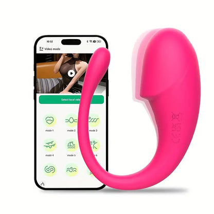 💜 Huevo Vibrador Komodo Bluetooth – Estimulador Punto G, Clítoris y Próstata💜 Komodo Bluetooth Egg Vibrator – G-Spot, Clitoral & Prostate Stimulator