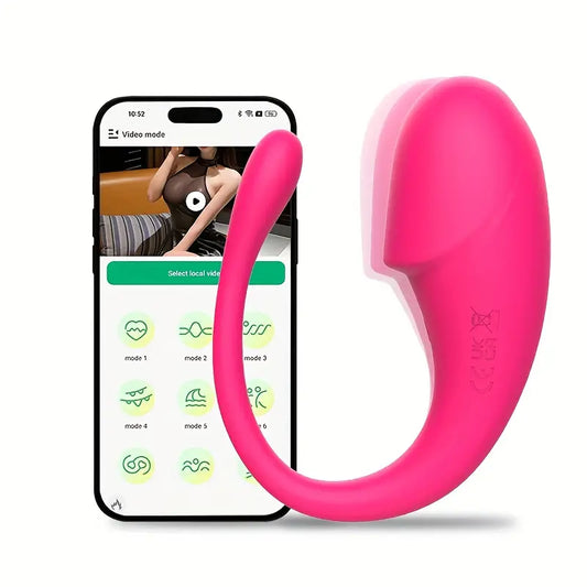 💜 Huevo Vibrador Komodo Bluetooth – Estimulador Punto G, Clítoris y Próstata💜 Komodo Bluetooth Egg Vibrator – G-Spot, Clitoral & Prostate Stimulator
