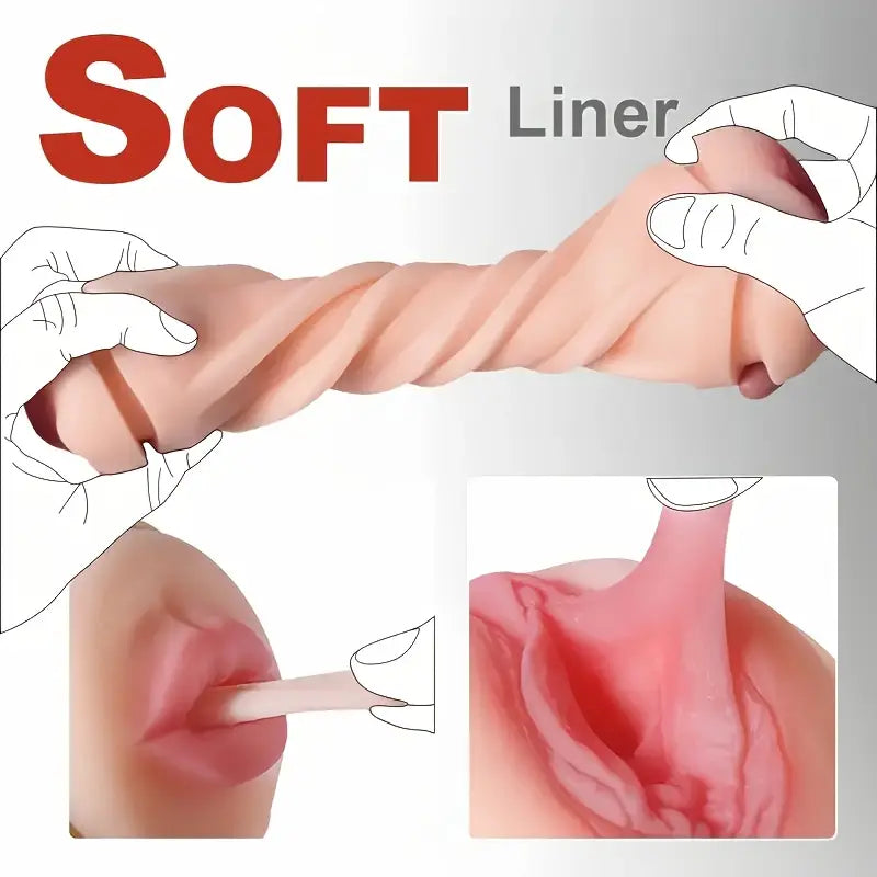 🔥 Masturbador en Taza Negro para Hombre 🔥 Black Cup Male Masturbator