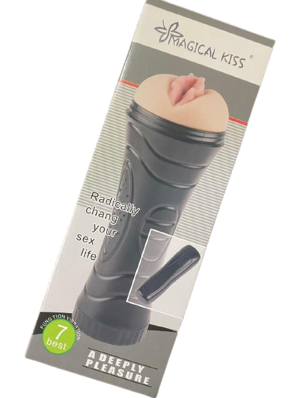 Masturbador Masculino Tipo Vagina con Vibración – 29 cm de Inserción y Diseño Discreto
