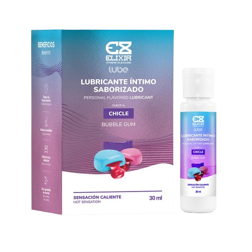 Elixir Chicle de 30m Lubricante Comestible