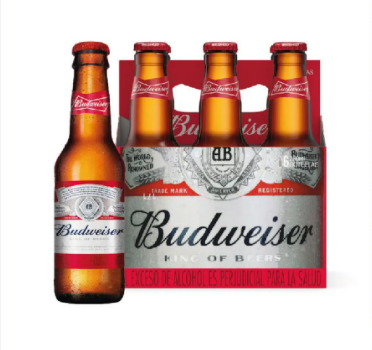 Cerveza Budweiser SixPack